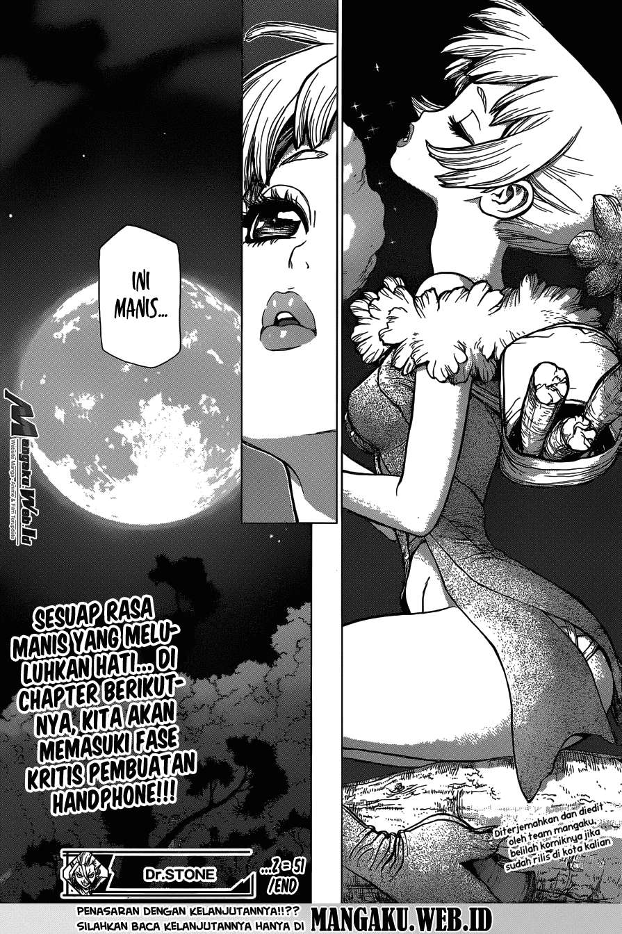 Dr. Stone Chapter 51 - halaman 19