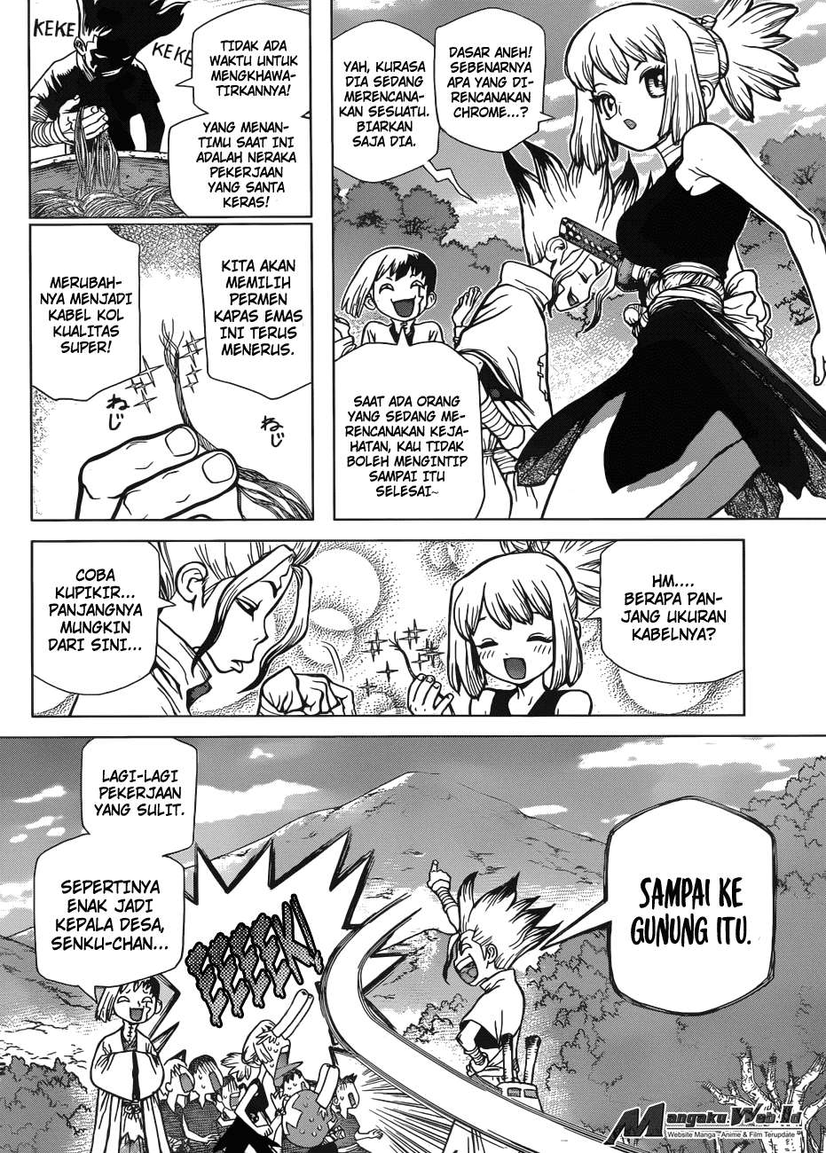 Dr. Stone Chapter 52 - halaman 15