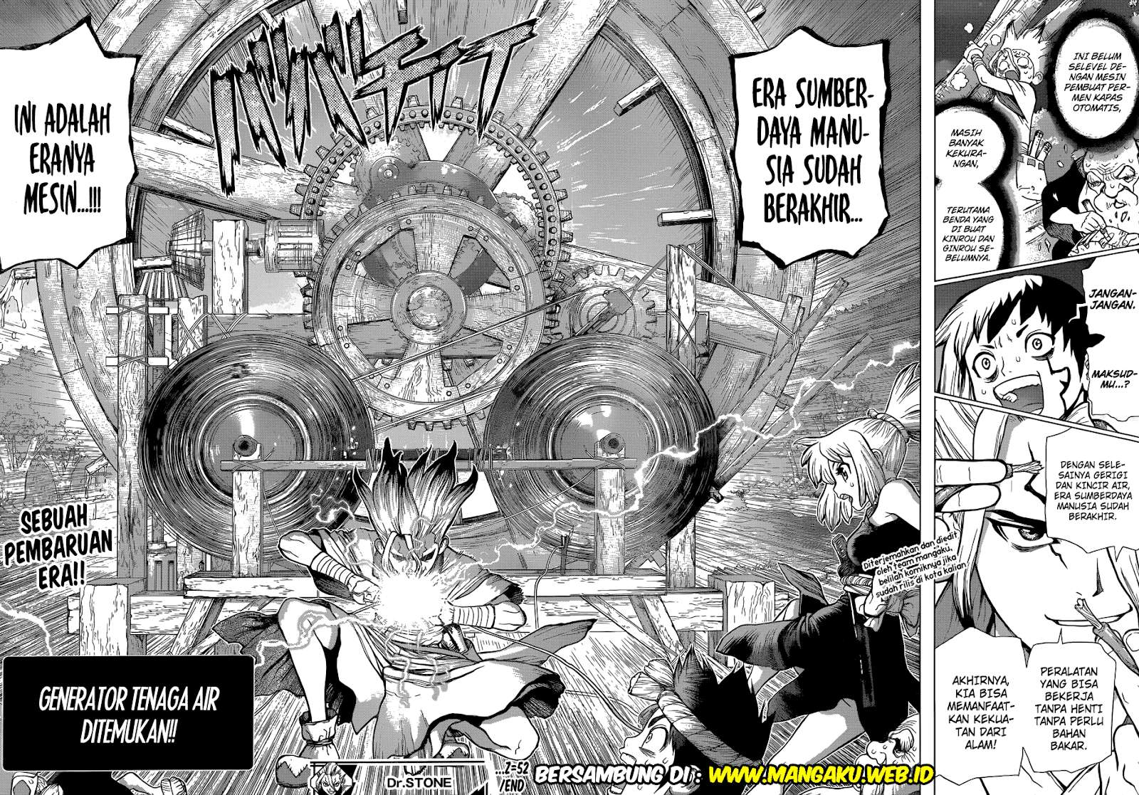 Dr. Stone Chapter 52 - halaman 19