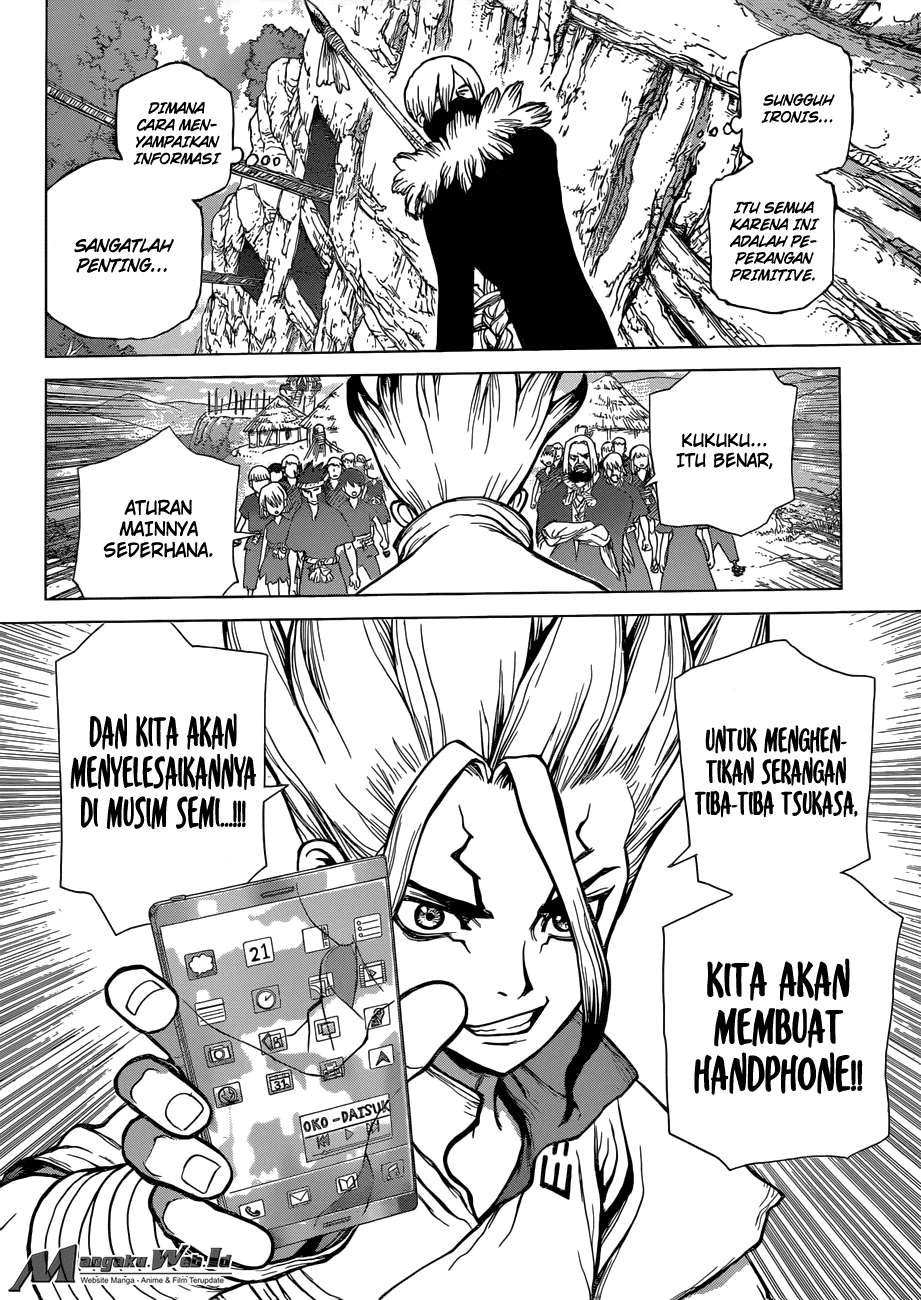Dr. Stone Chapter 52 - halaman 5