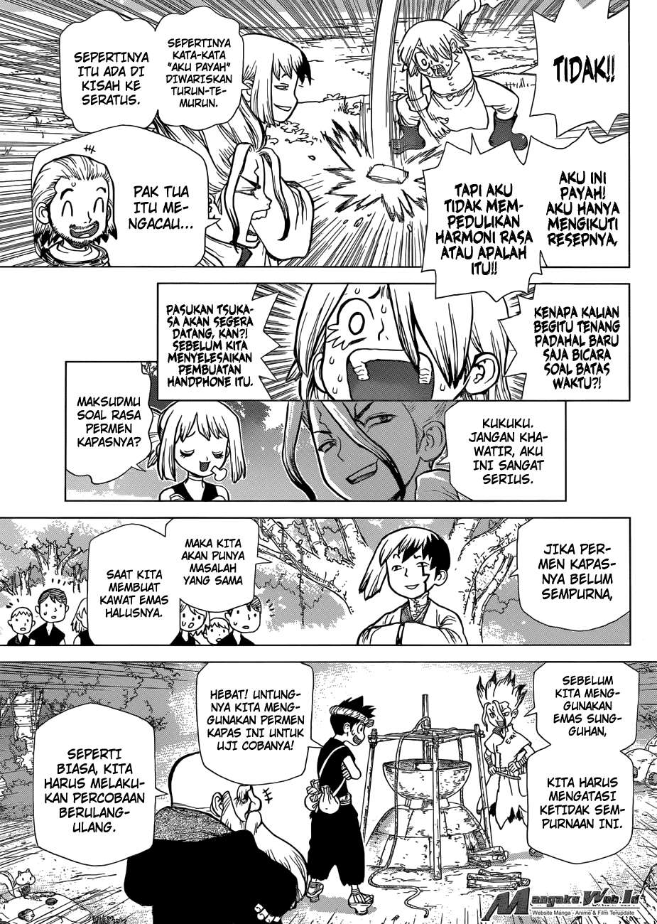 Dr. Stone Chapter 52 - halaman 8