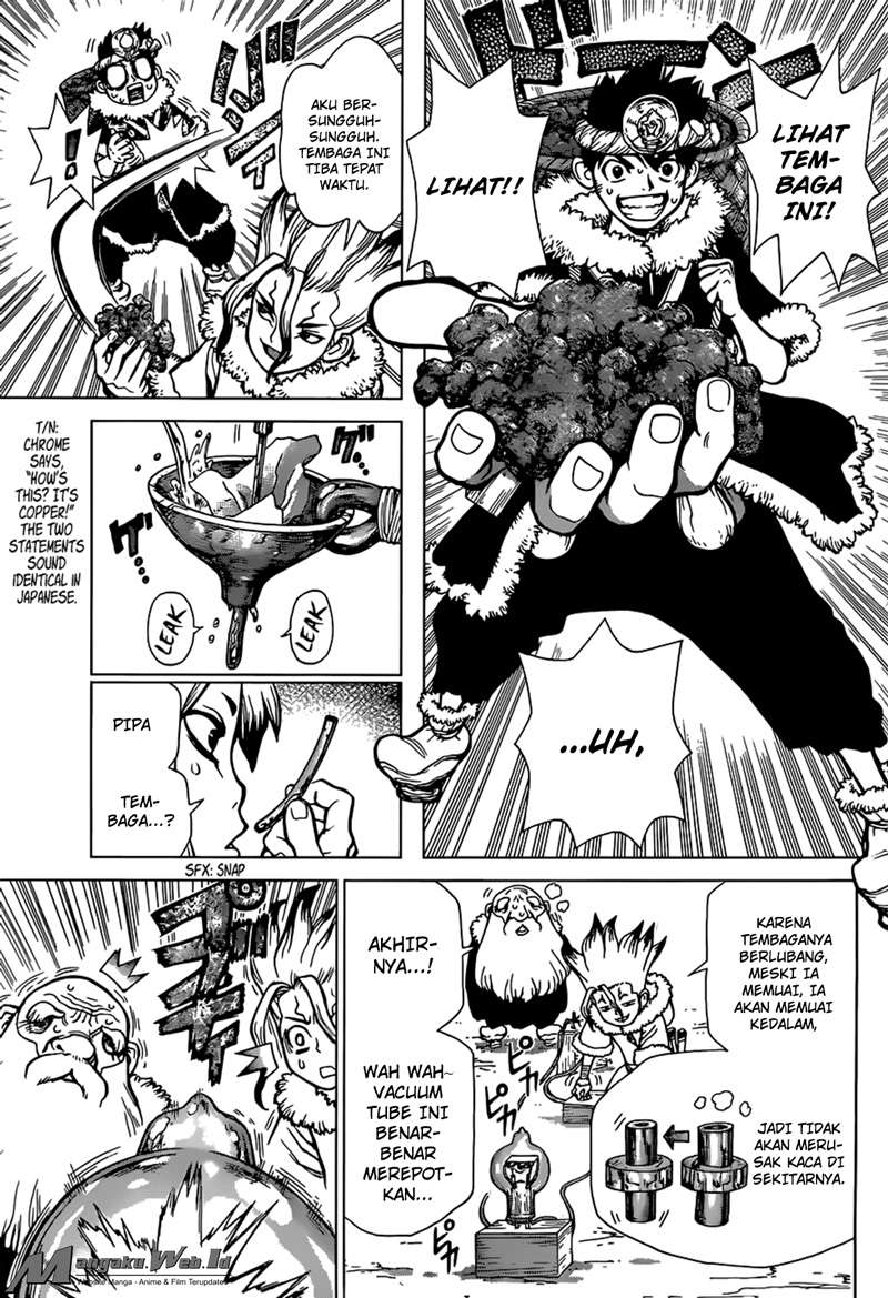 Dr. Stone Chapter 54 - halaman 10