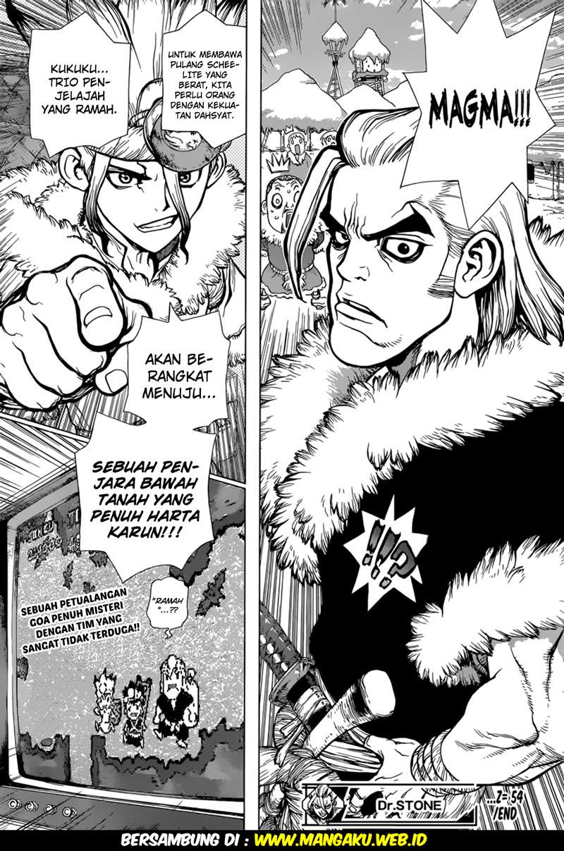 Dr. Stone Chapter 54 - halaman 21