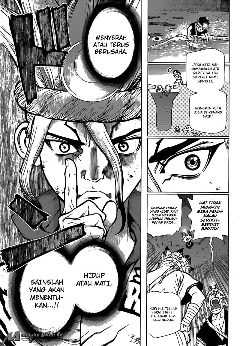 Dr. Stone Chapter 55 - halaman 14