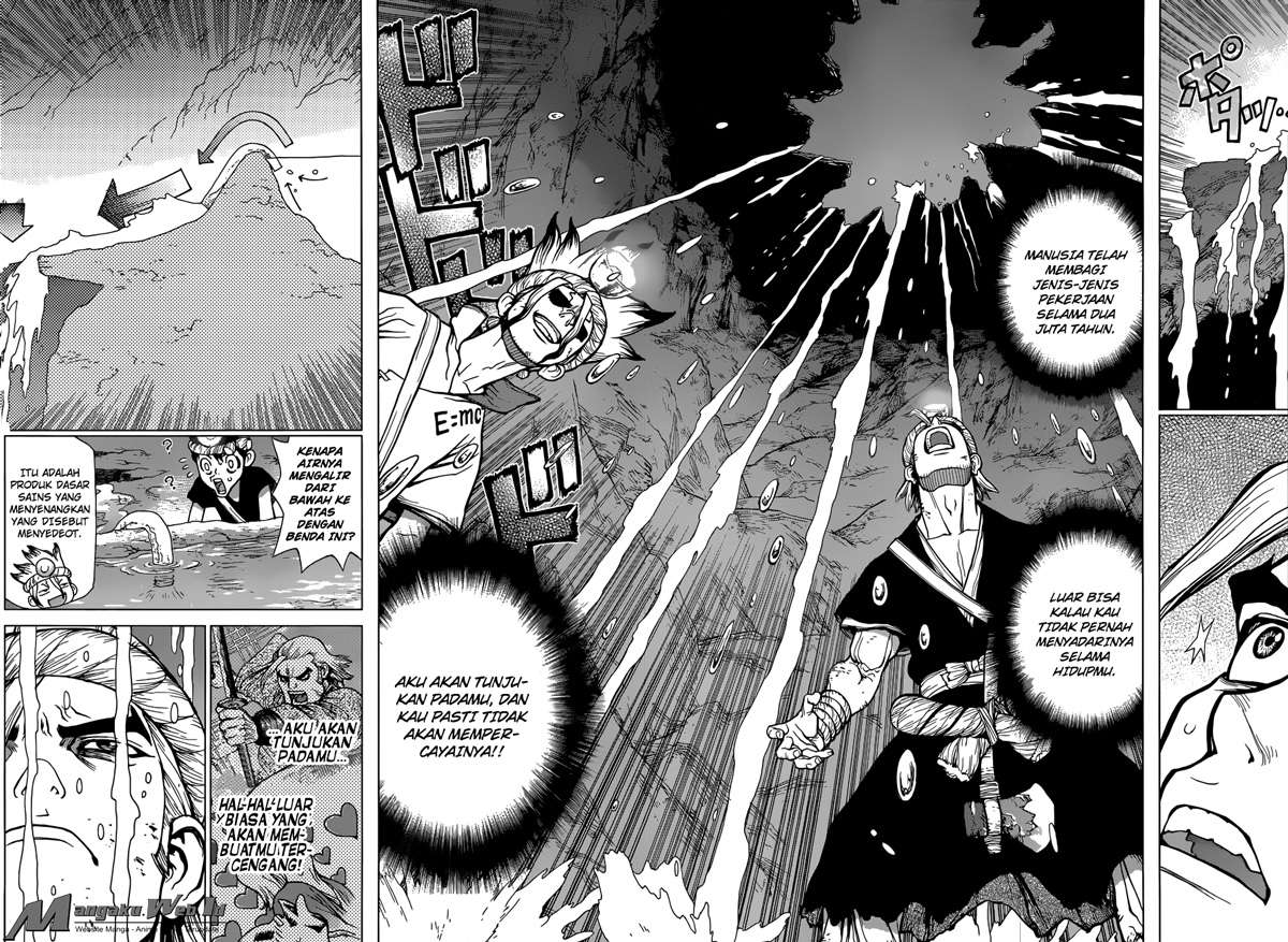 Dr. Stone Chapter 55 - halaman 17