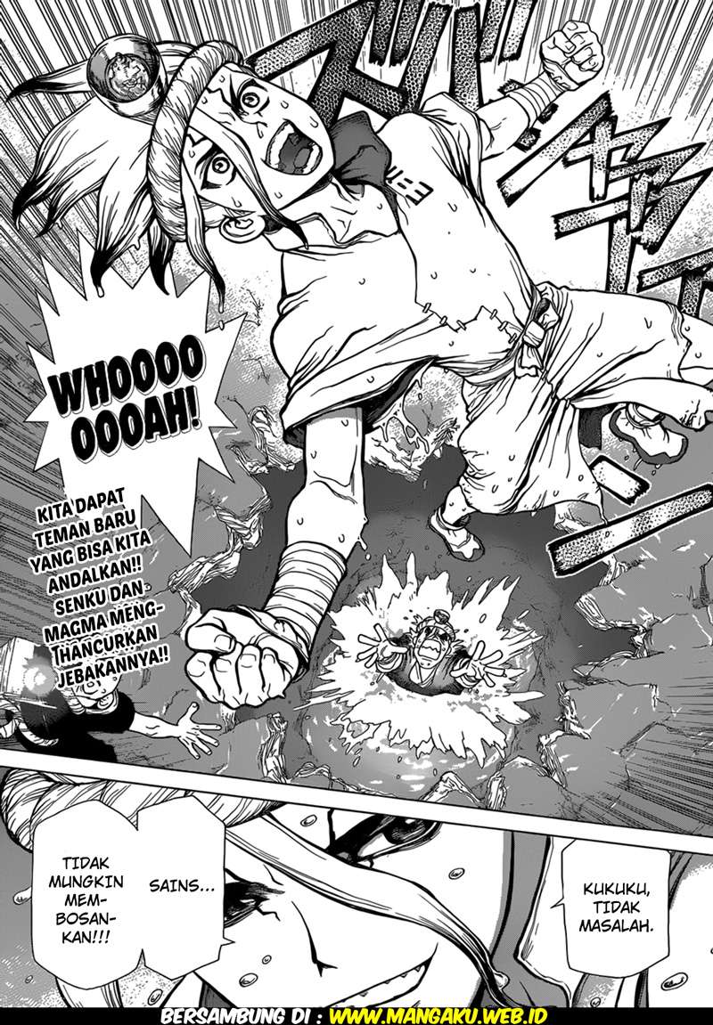 Dr. Stone Chapter 55 - halaman 19