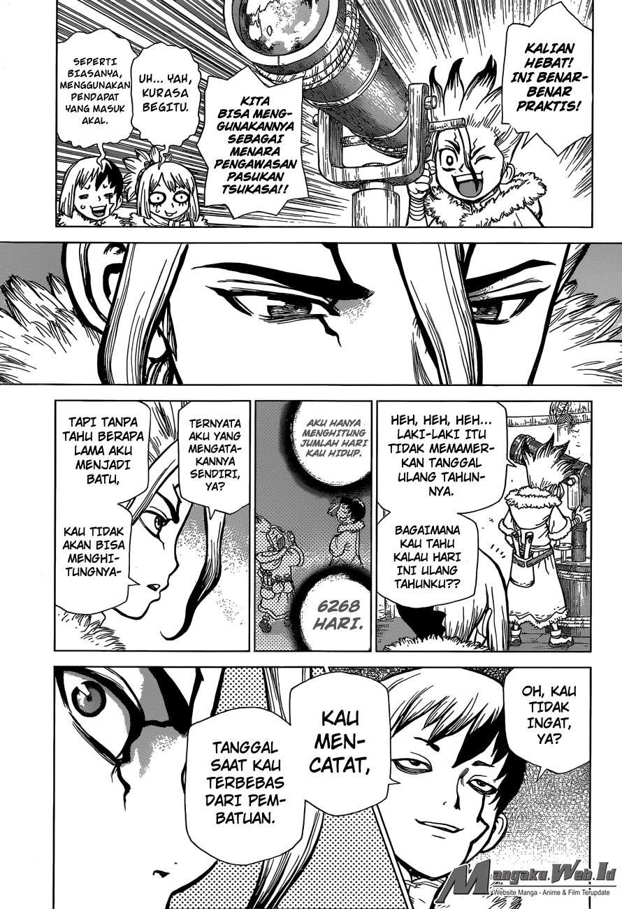 Dr. Stone Chapter 56 - halaman 17