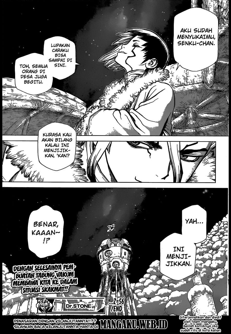 Dr. Stone Chapter 56 - halaman 19