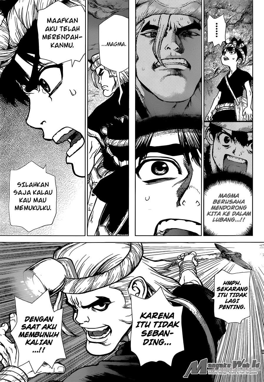 Dr. Stone Chapter 56 - halaman 8