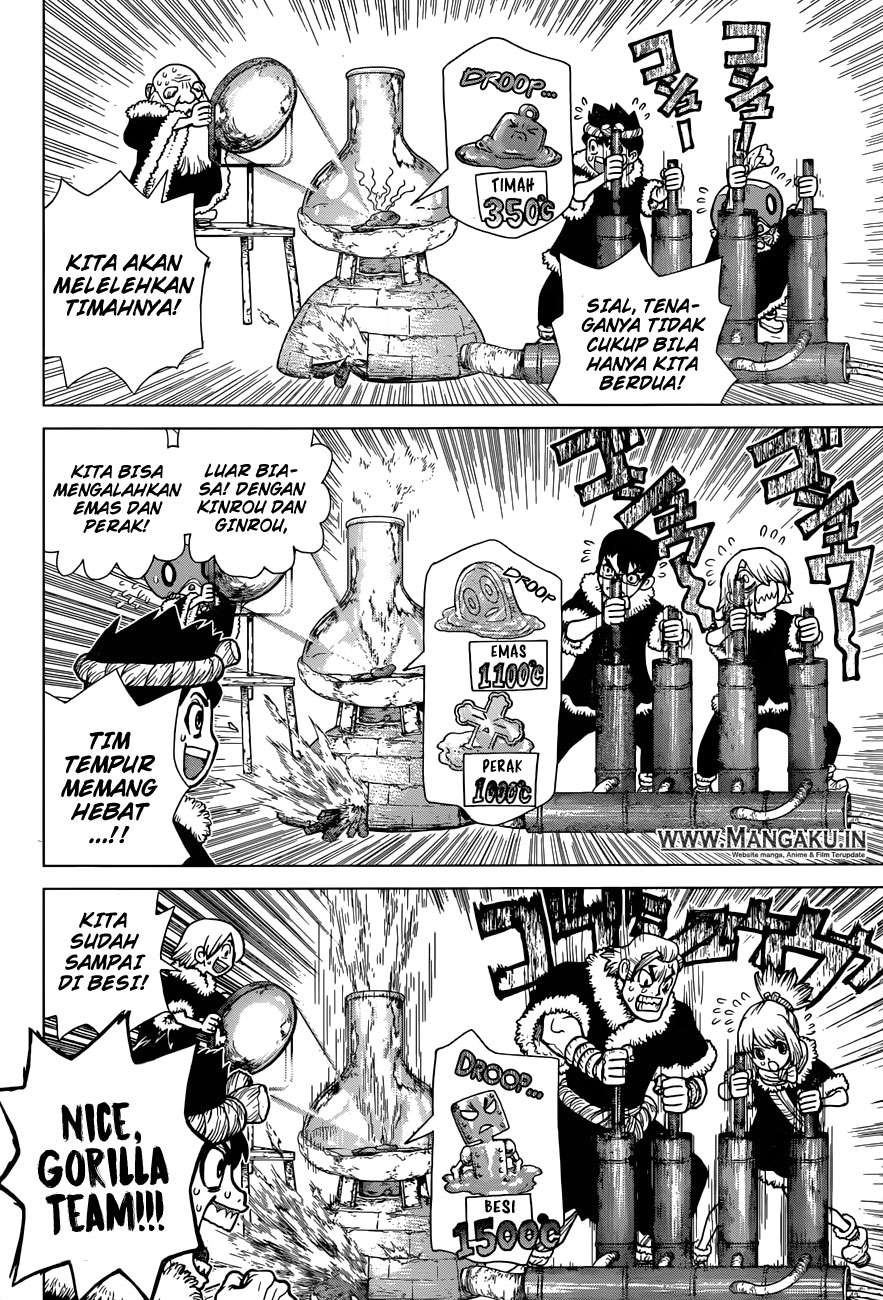 Dr. Stone Chapter 57 - halaman 17