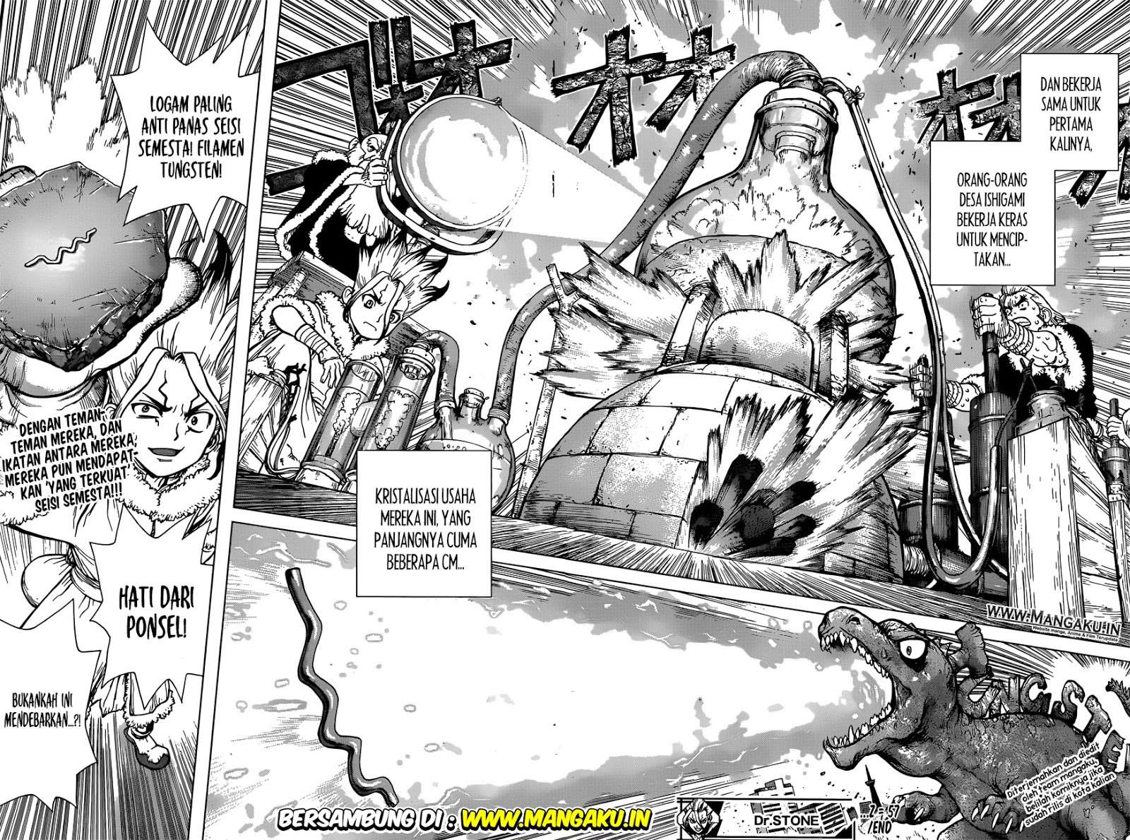 Dr. Stone Chapter 57 - halaman 21