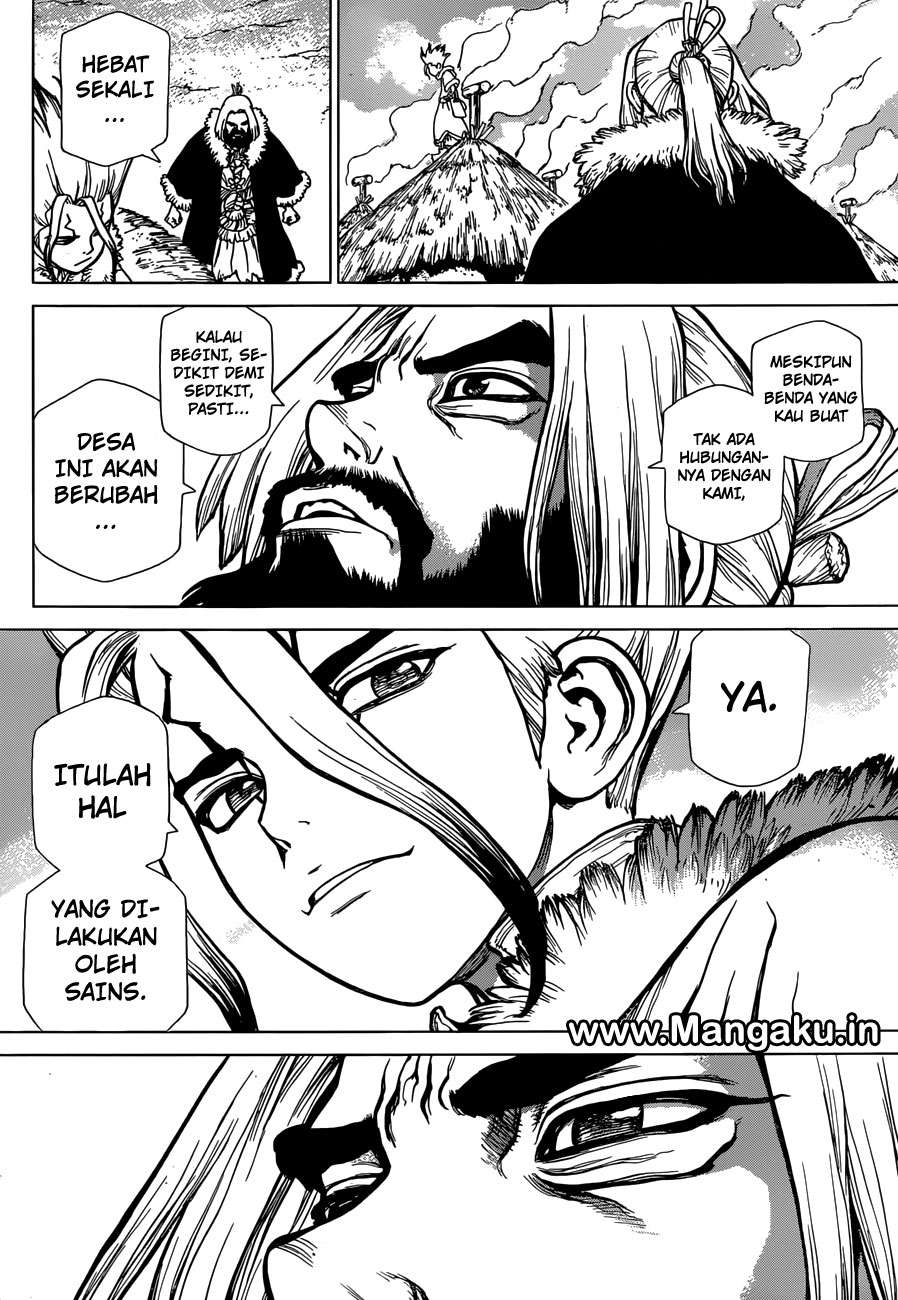 Dr. Stone Chapter 58 - halaman 15