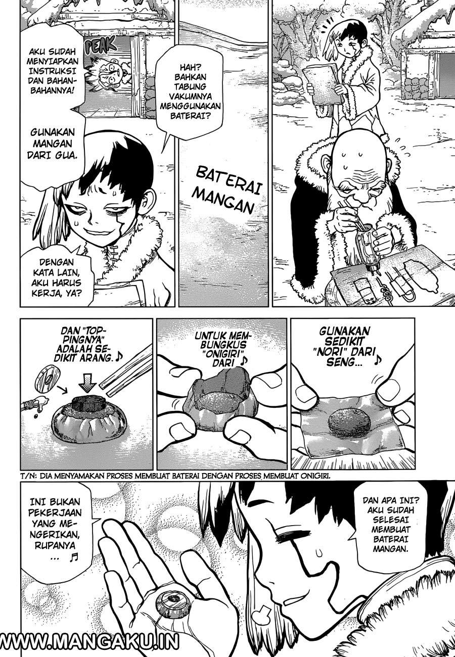Dr. Stone Chapter 58 - halaman 17