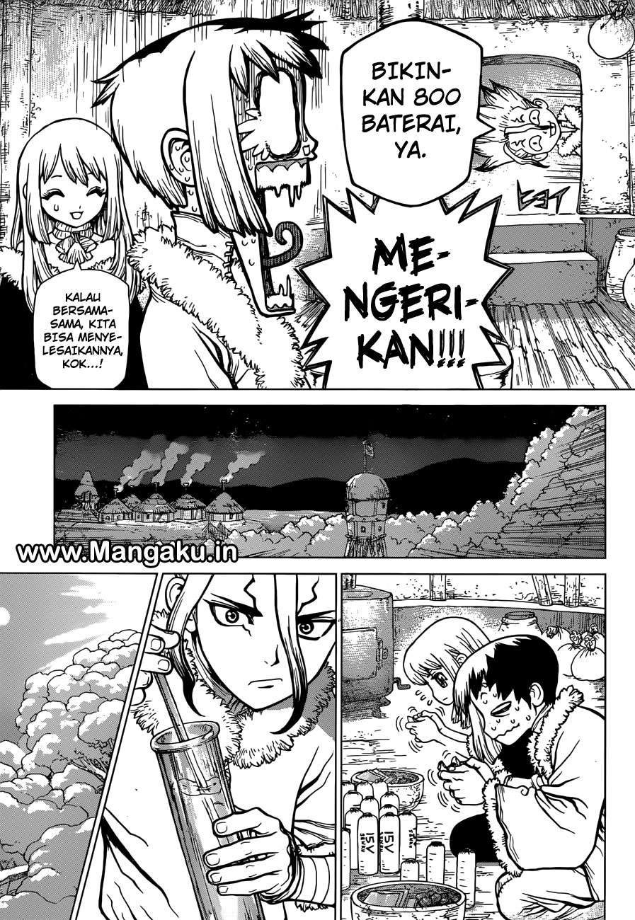 Dr. Stone Chapter 58 - halaman 18