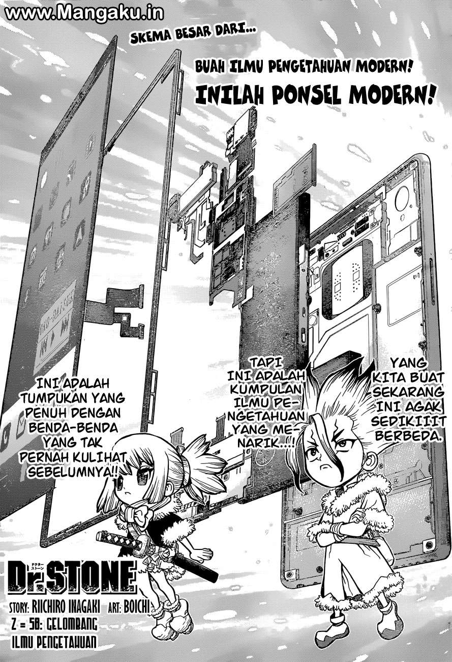 Dr. Stone Chapter 58 - halaman 2