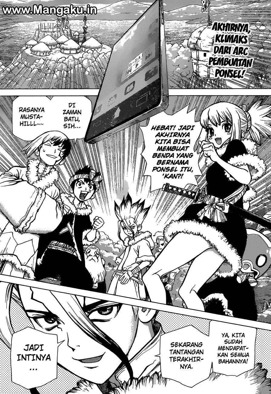 Dr. Stone Chapter 58 - halaman 3