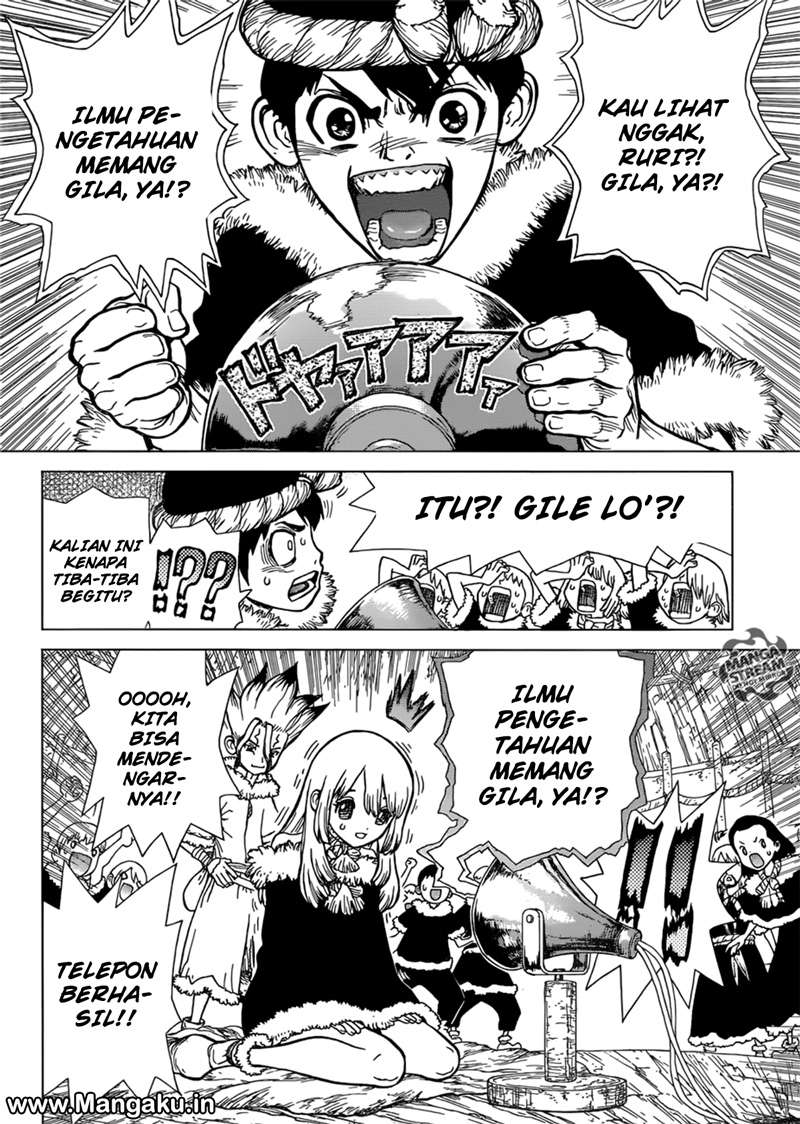 Dr. Stone Chapter 59 - halaman 10