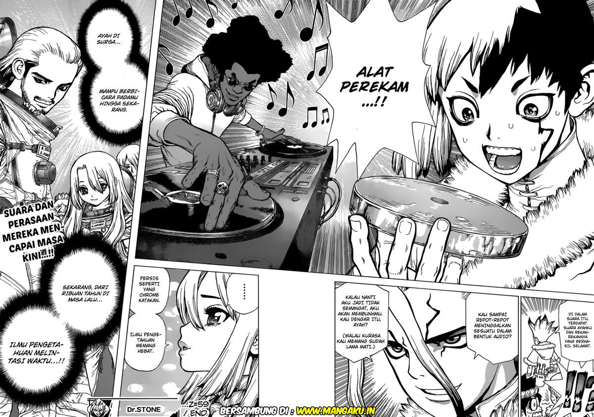 Dr. Stone Chapter 59 - halaman 18