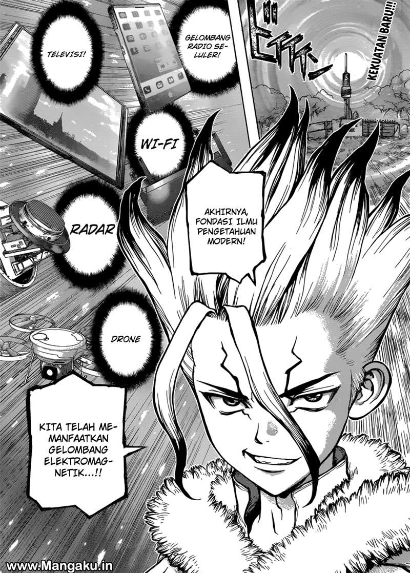 Dr. Stone Chapter 59 - halaman 3