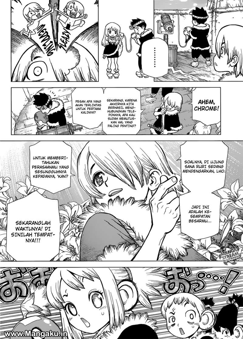Dr. Stone Chapter 59 - halaman 8