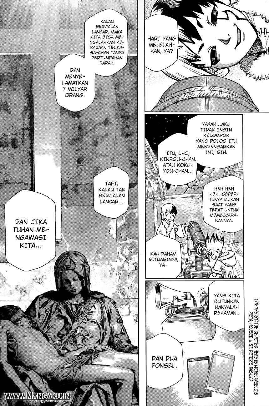 Dr. Stone Chapter 60 - halaman 18