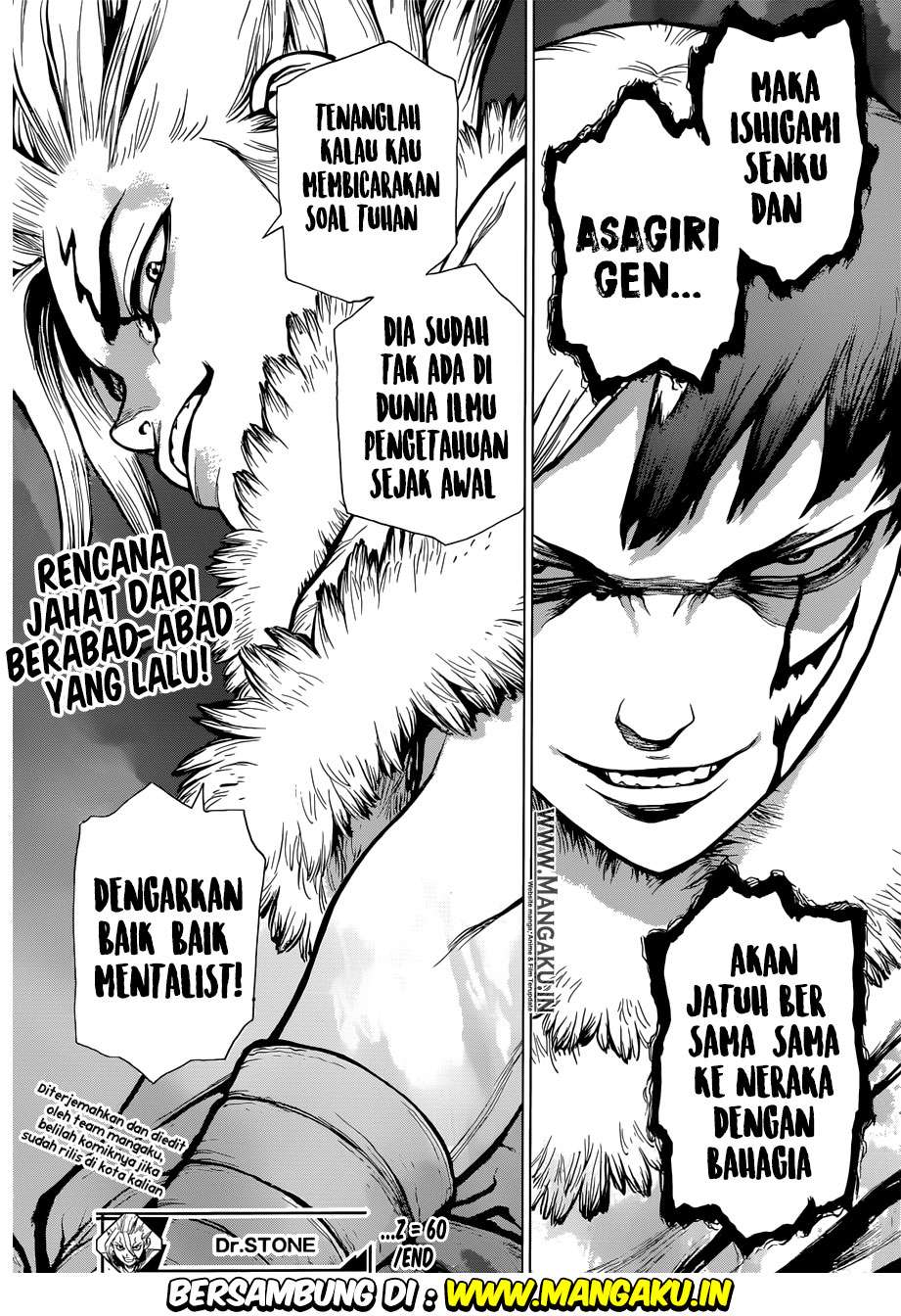 Dr. Stone Chapter 60 - halaman 19