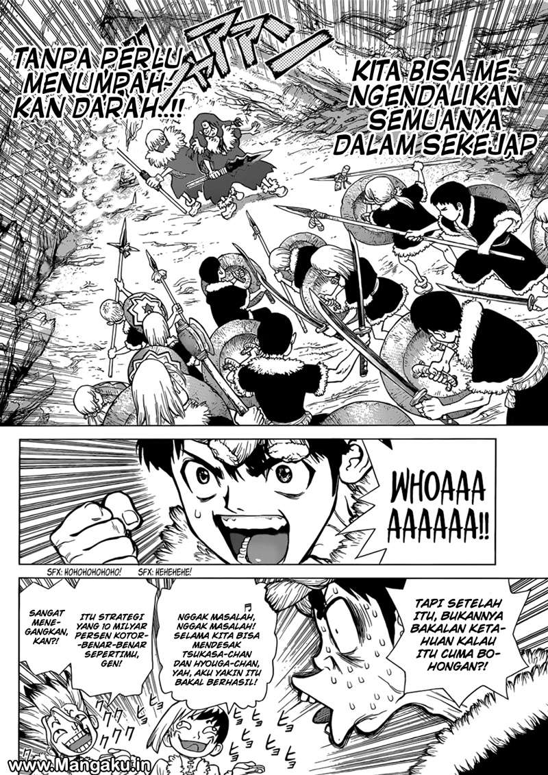 Dr. Stone Chapter 61 - halaman 10