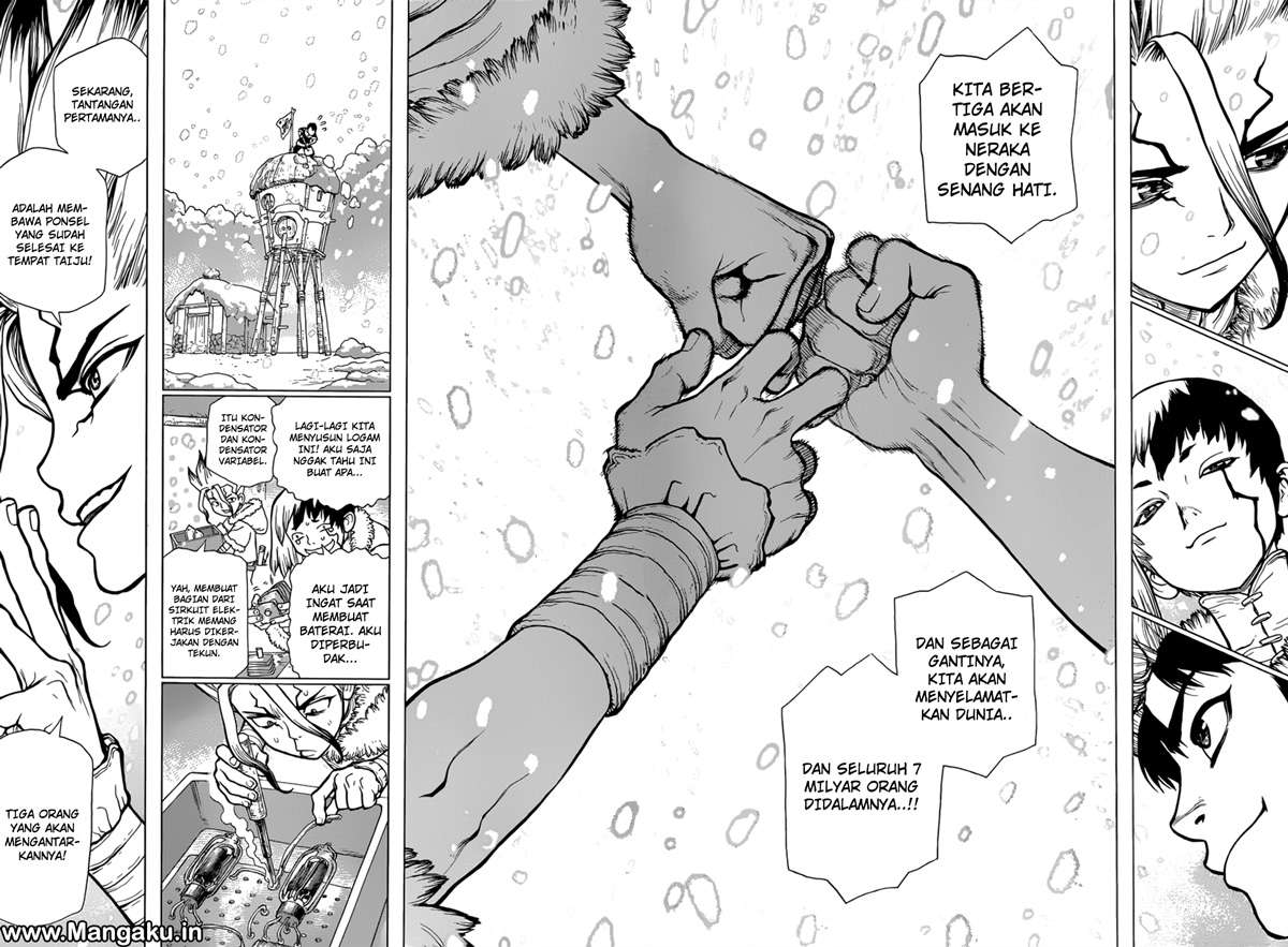 Dr. Stone Chapter 61 - halaman 12