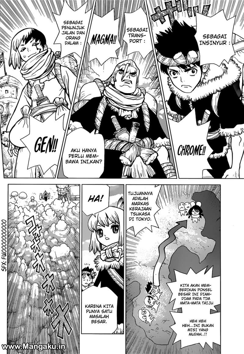 Dr. Stone Chapter 61 - halaman 13