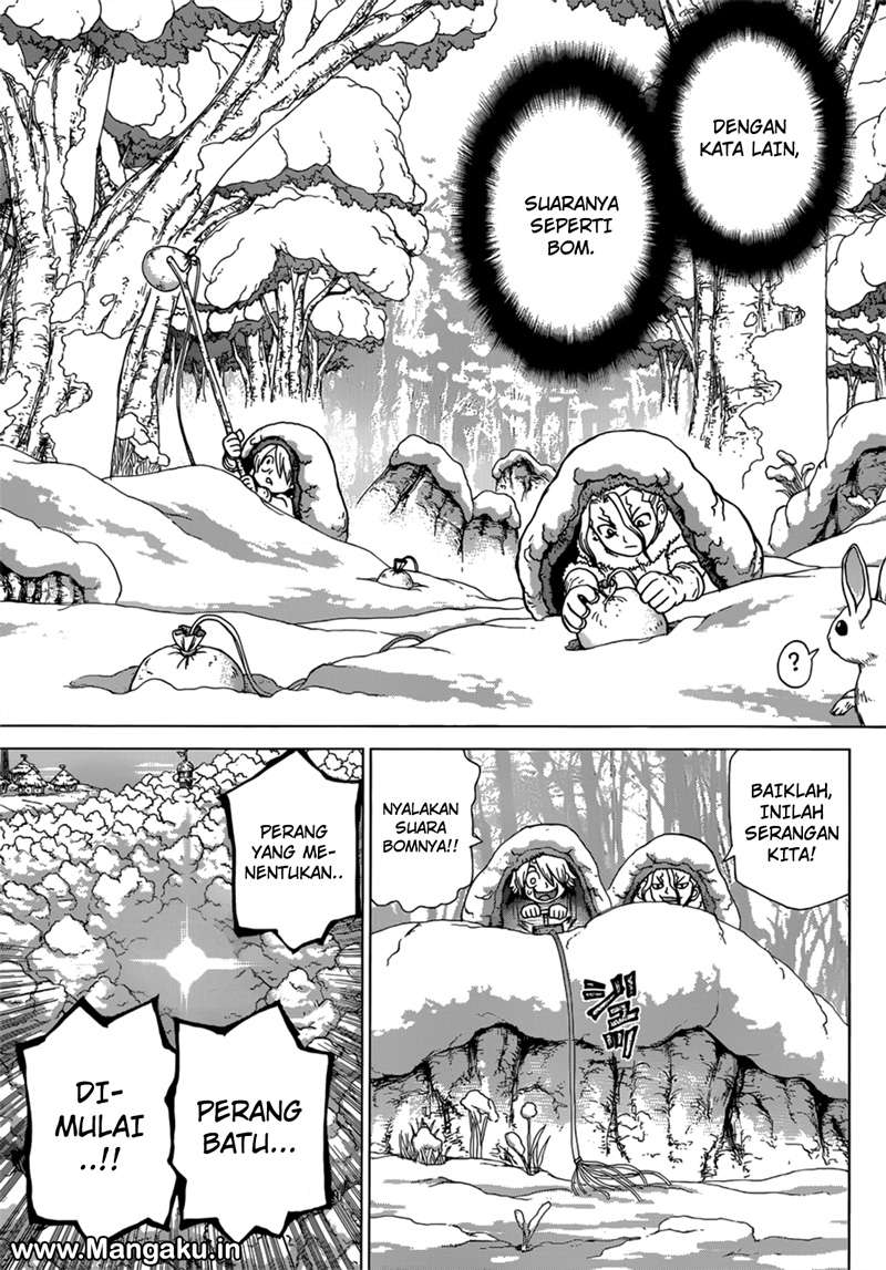 Dr. Stone Chapter 61 - halaman 16