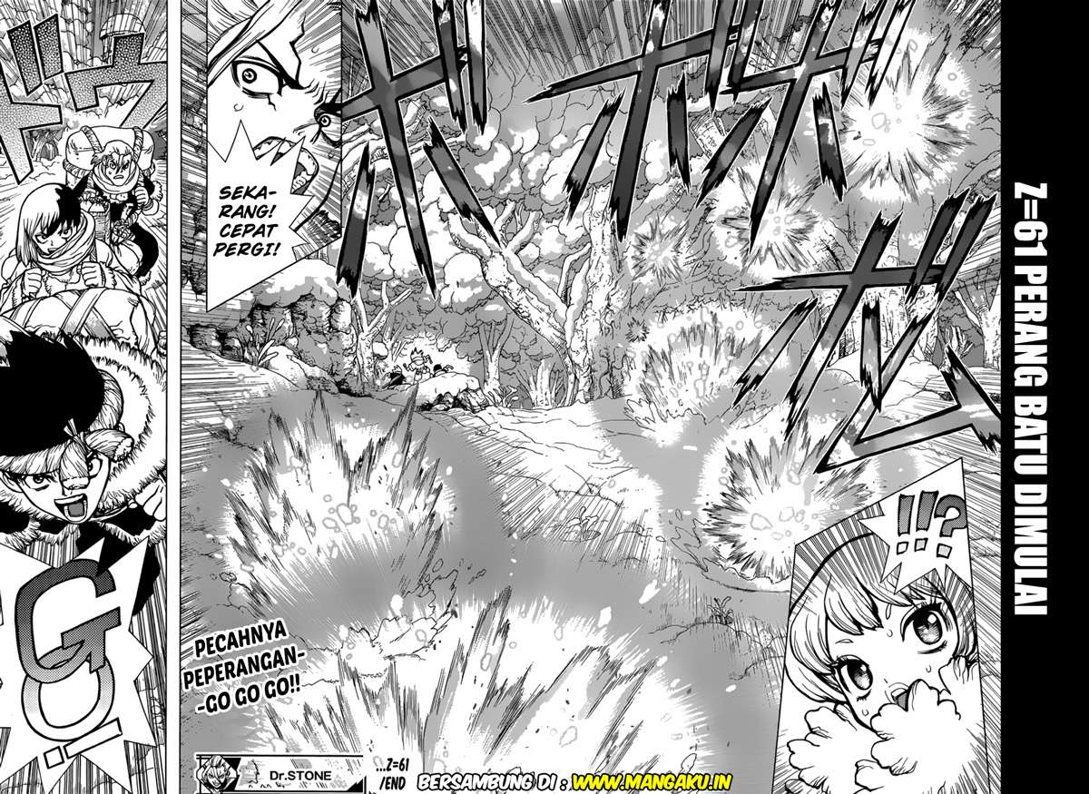 Dr. Stone Chapter 61 - halaman 17