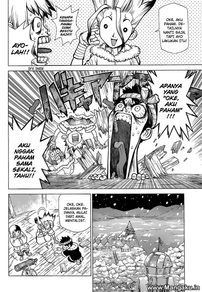 Dr. Stone Chapter 61 - halaman 8