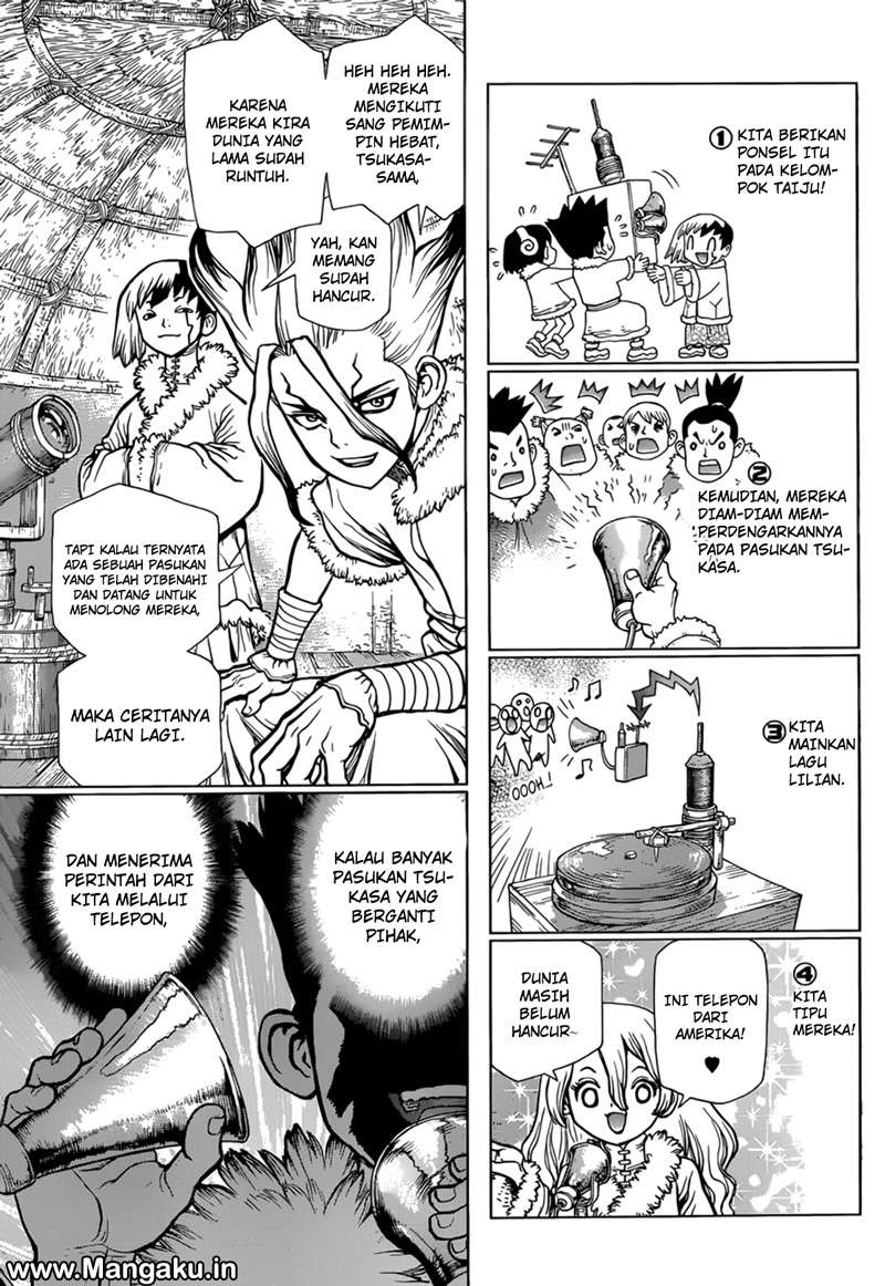 Dr. Stone Chapter 61 - halaman 9