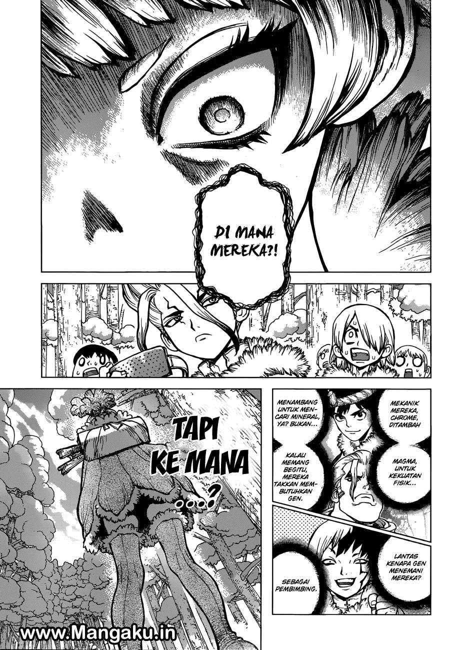 Dr. Stone Chapter 62 - halaman 17