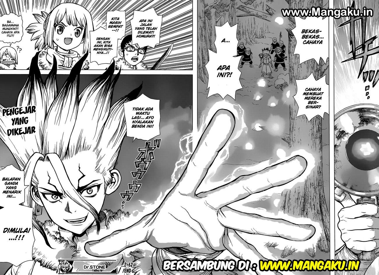 Dr. Stone Chapter 62 - halaman 20