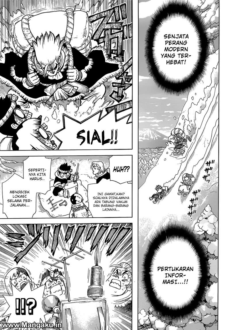 Dr. Stone Chapter 63 - halaman 8