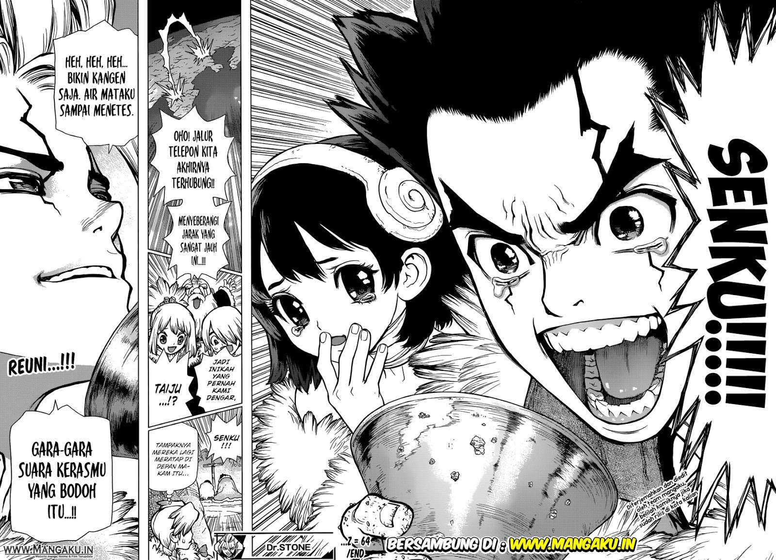 Dr. Stone Chapter 64 - halaman 18