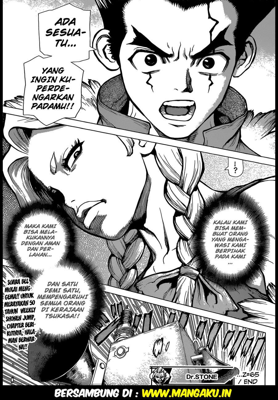 Dr. Stone Chapter 65 - halaman 20