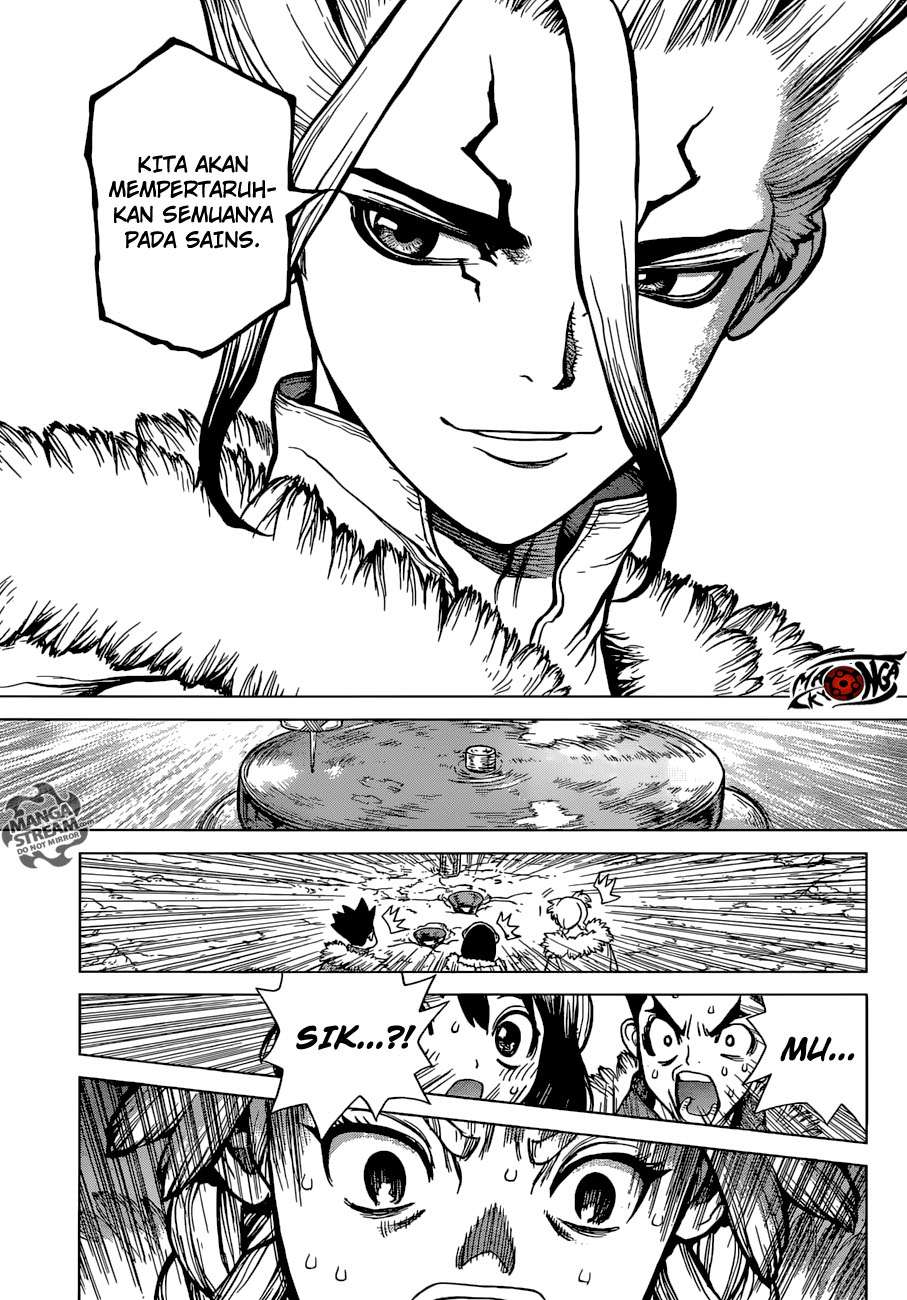 Dr. Stone Chapter 66 - halaman 15