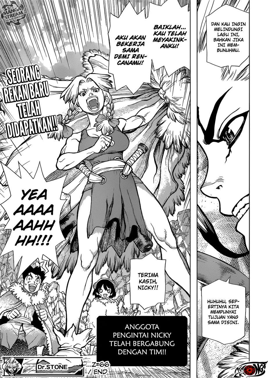 Dr. Stone Chapter 66 - halaman 20