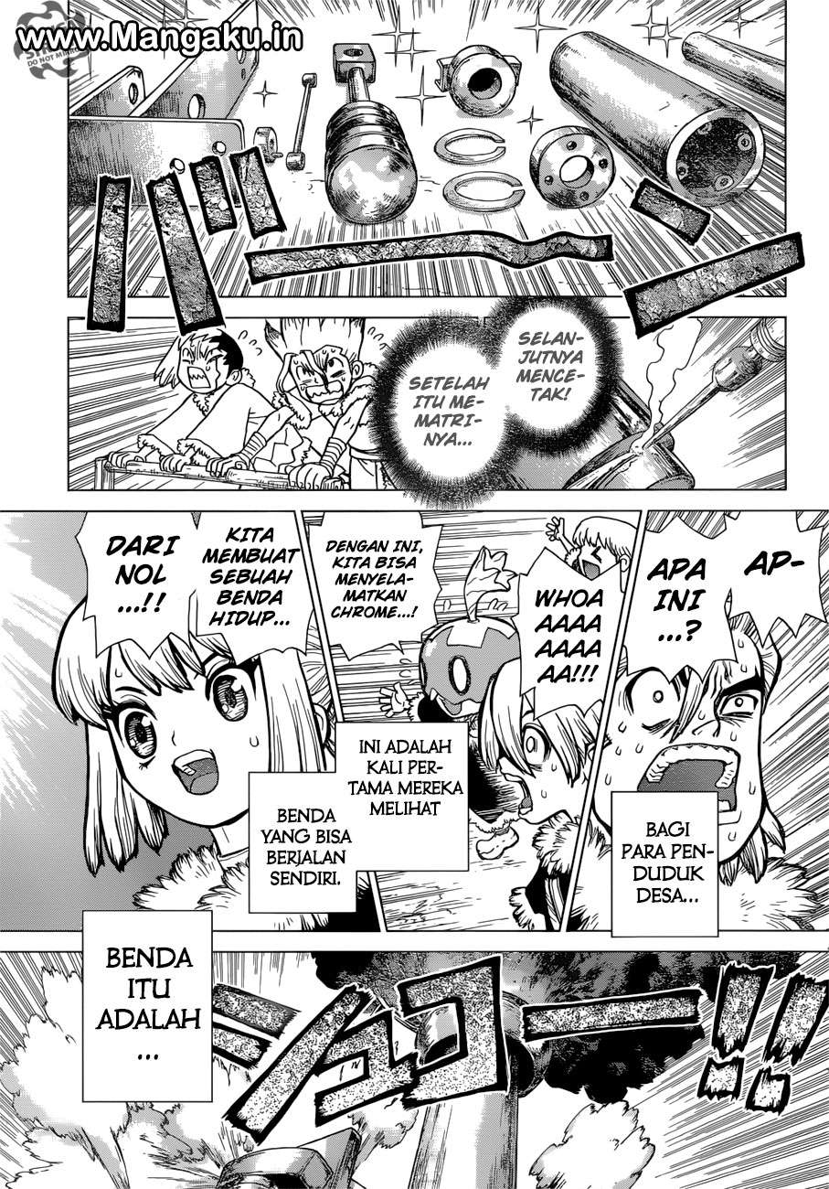 Dr. Stone Chapter 68 - halaman 17