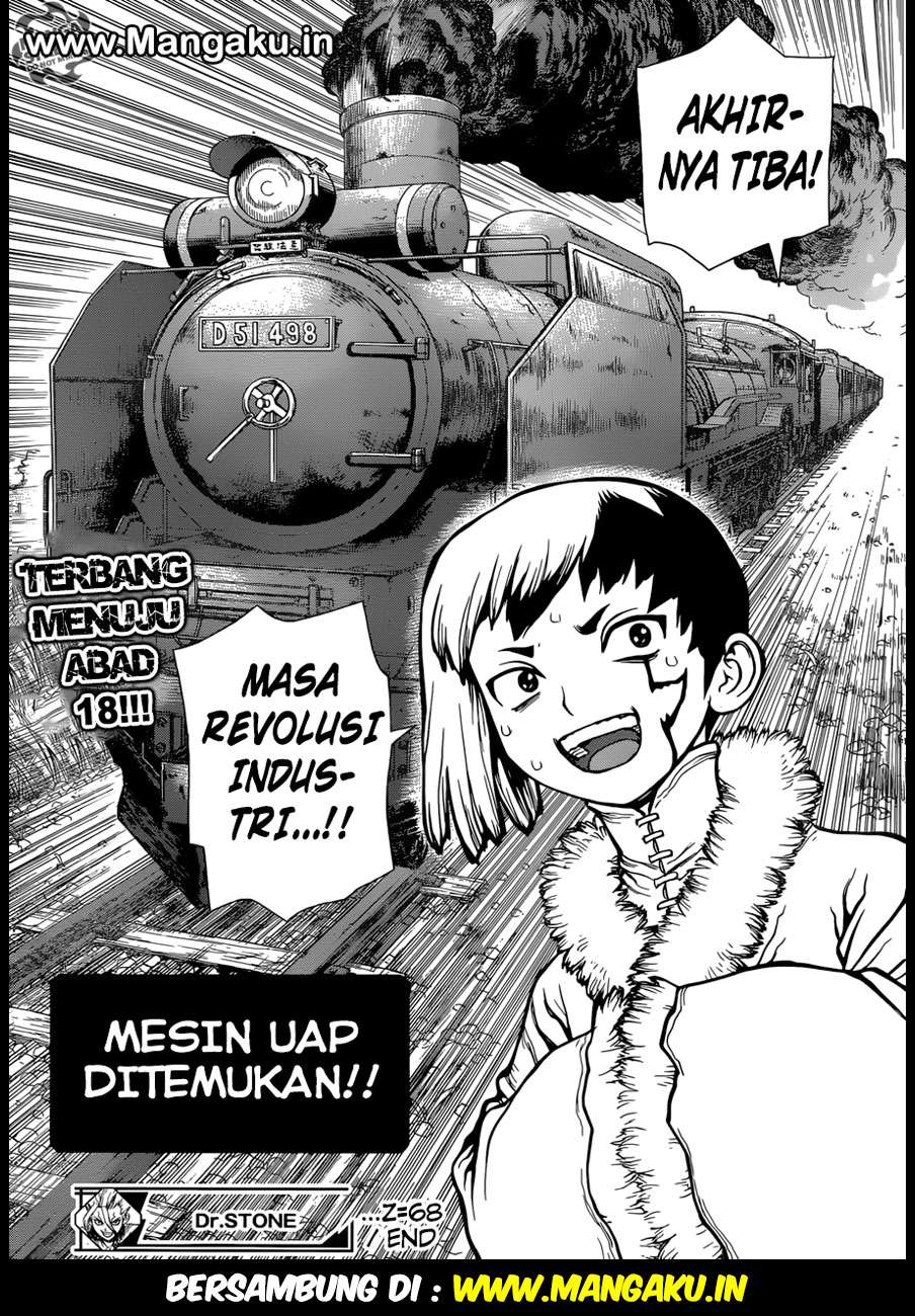 Dr. Stone Chapter 68 - halaman 19
