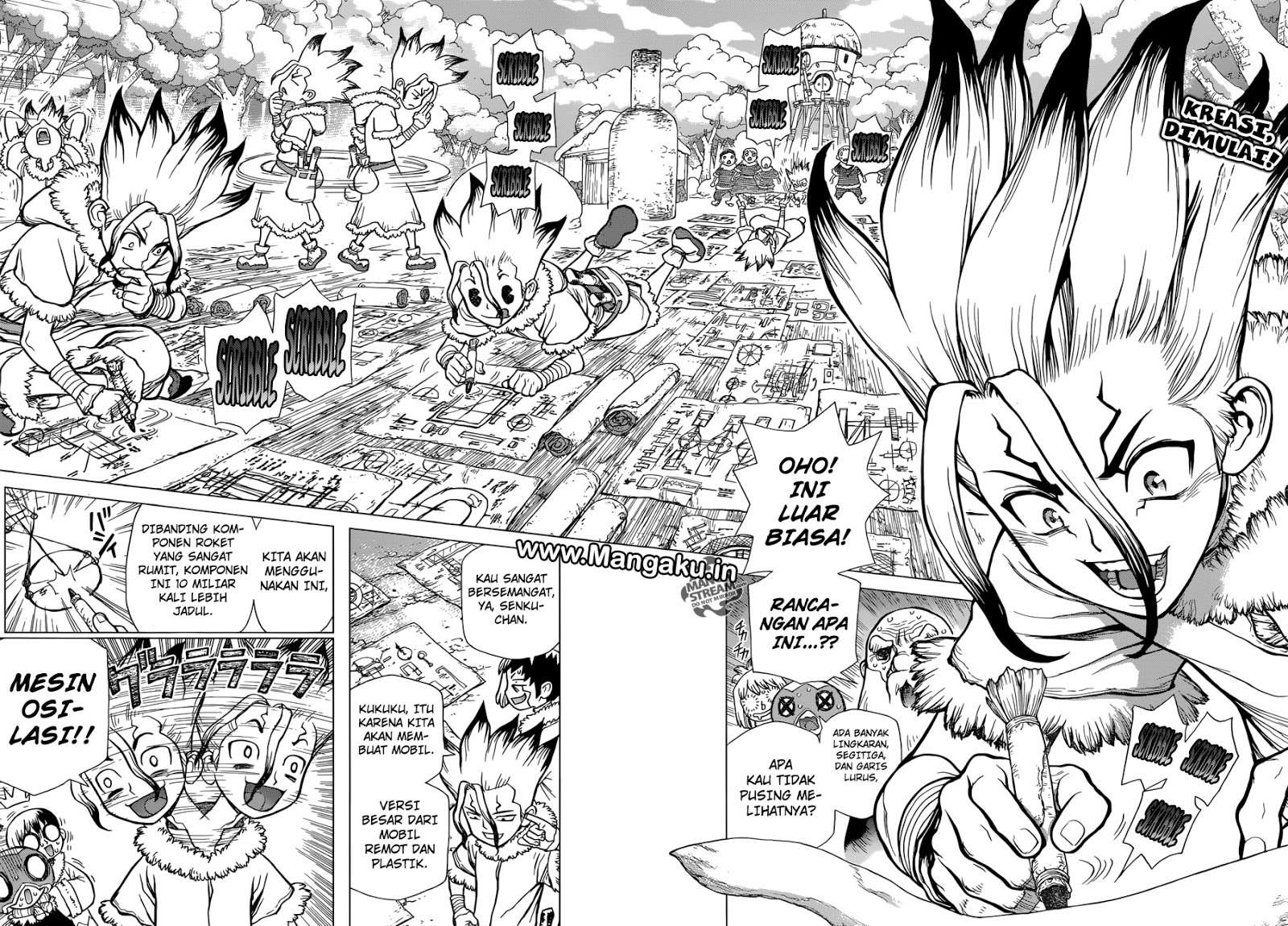 Dr. Stone Chapter 68 - halaman 3