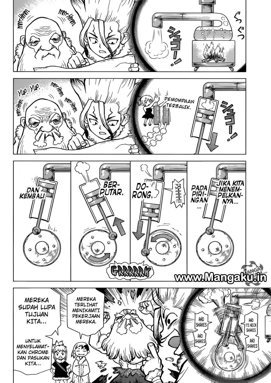 Dr. Stone Chapter 68 - halaman 6