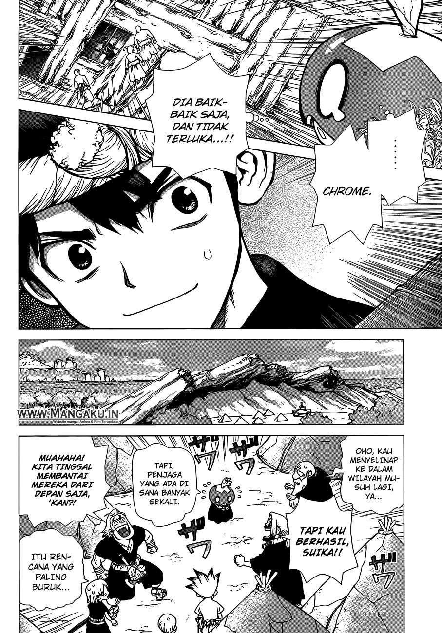 Dr. Stone Chapter 69 - halaman 16