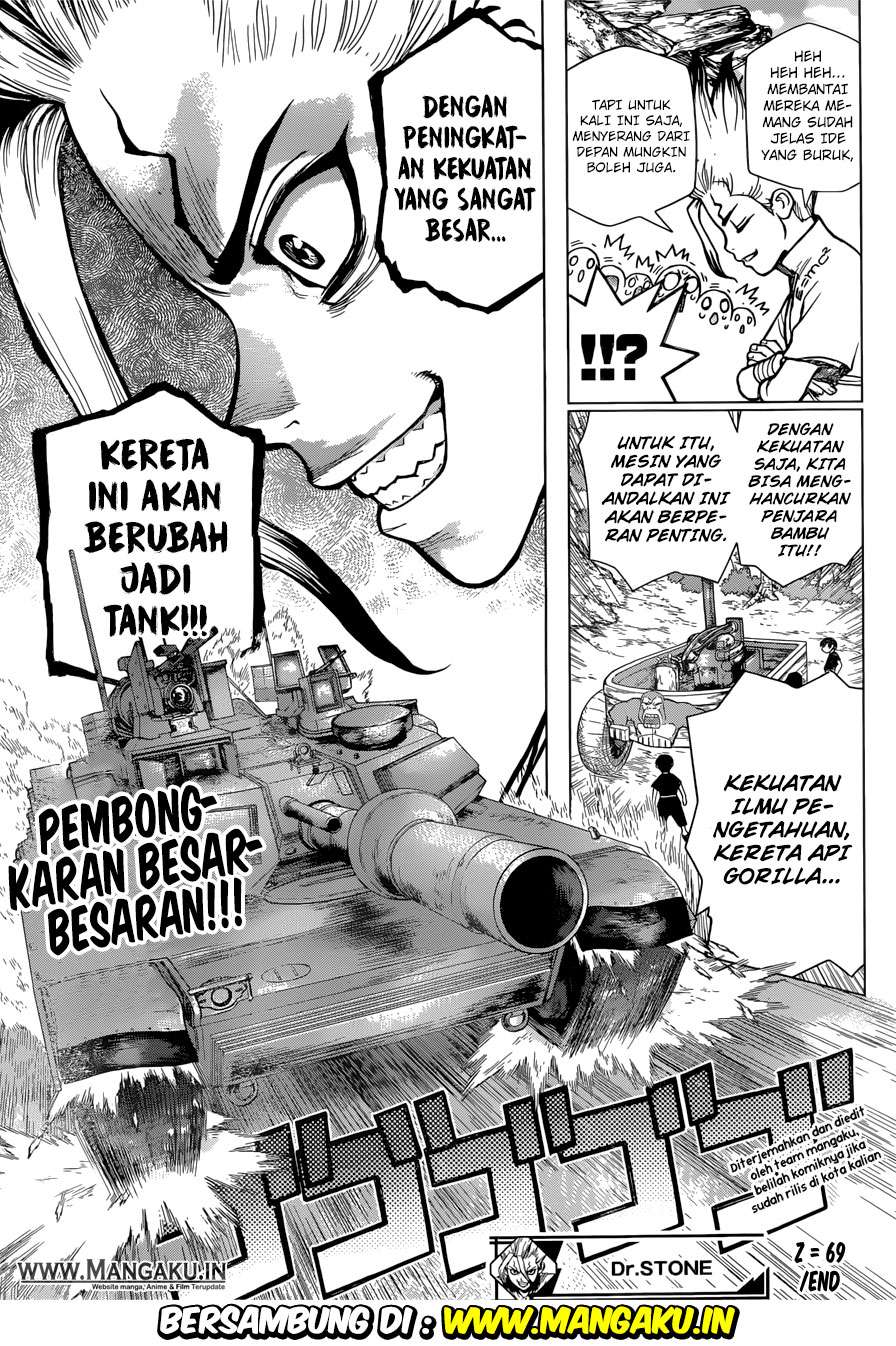 Dr. Stone Chapter 69 - halaman 17