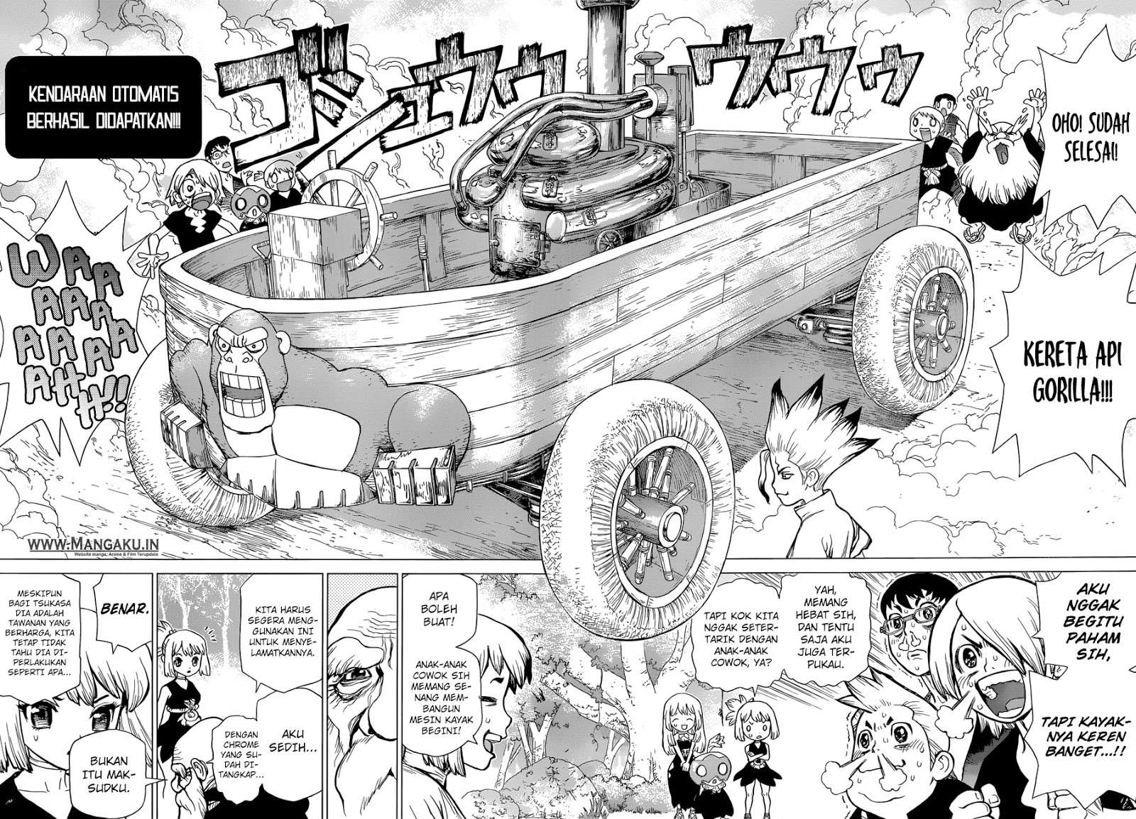 Dr. Stone Chapter 69 - halaman 7