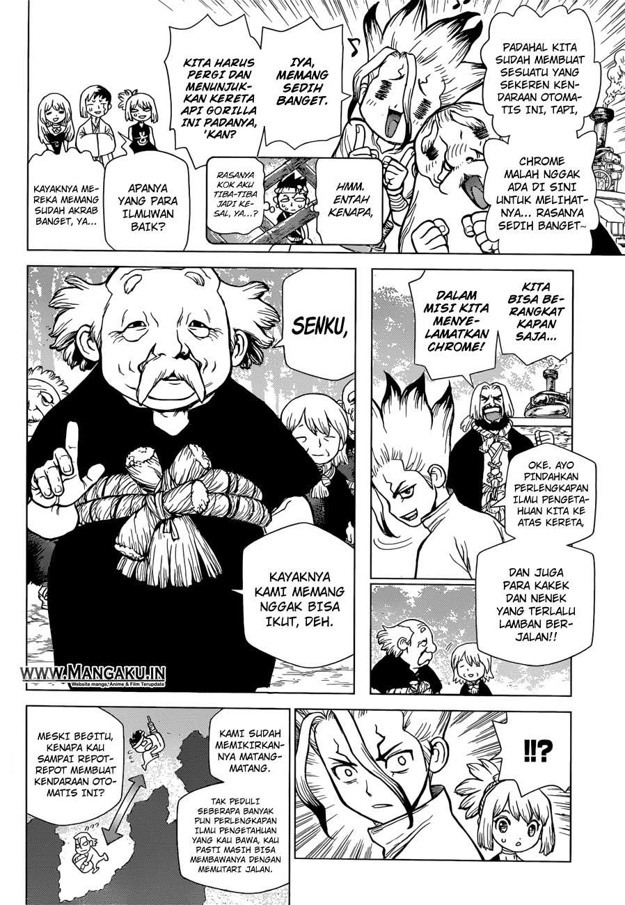Dr. Stone Chapter 69 - halaman 8
