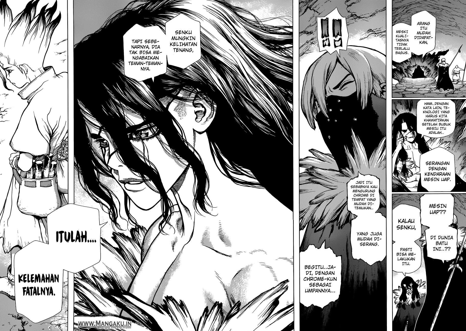 Dr. Stone Chapter 70 - halaman 15
