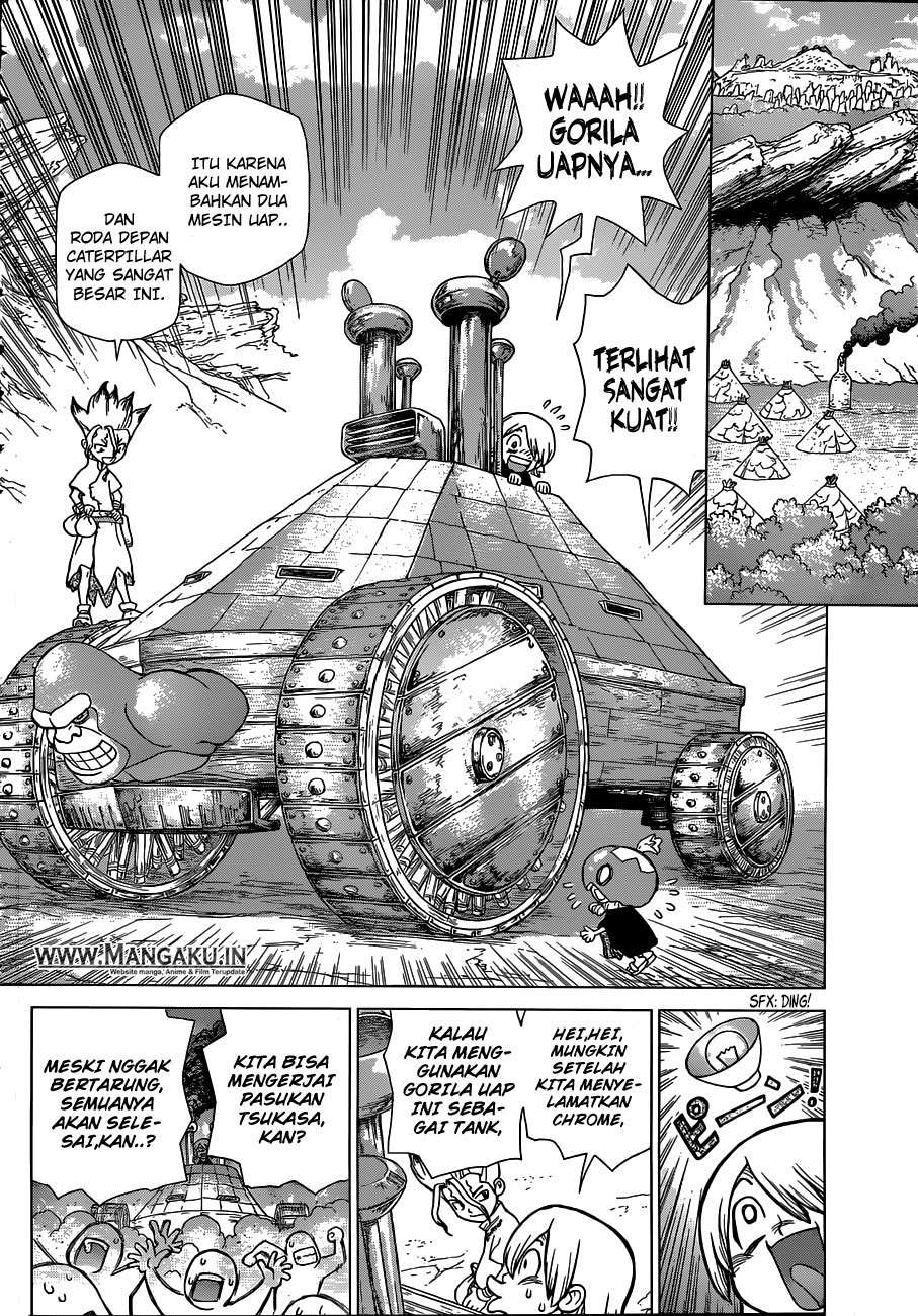 Dr. Stone Chapter 70 - halaman 16
